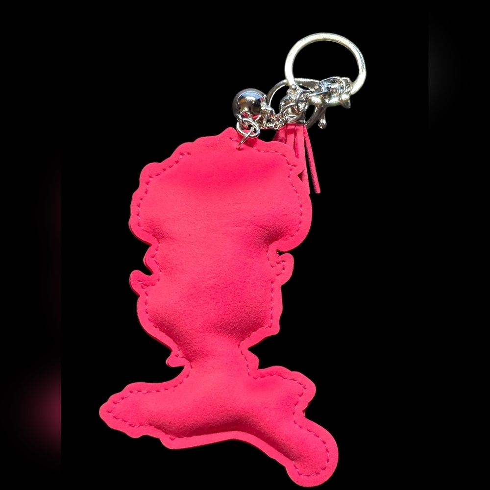 Strawberry Shortcake Rhinestone Bag Charm Keychain - Picture 2 of 2
